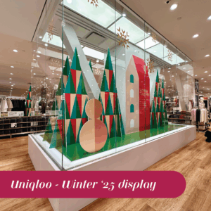 Uniqelo winter display 25